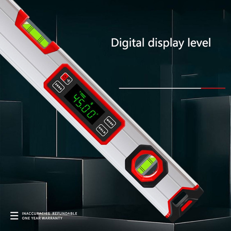 30/40cm Spirit Level Protable Magnetic Torpedo Level Digital Level 360 Degree