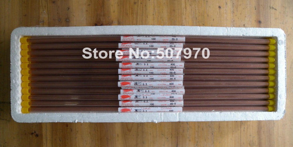 Ziyang elektroda miedziana rurze 0.3*300mm pojedynczy otwór robić EDM wiertarka