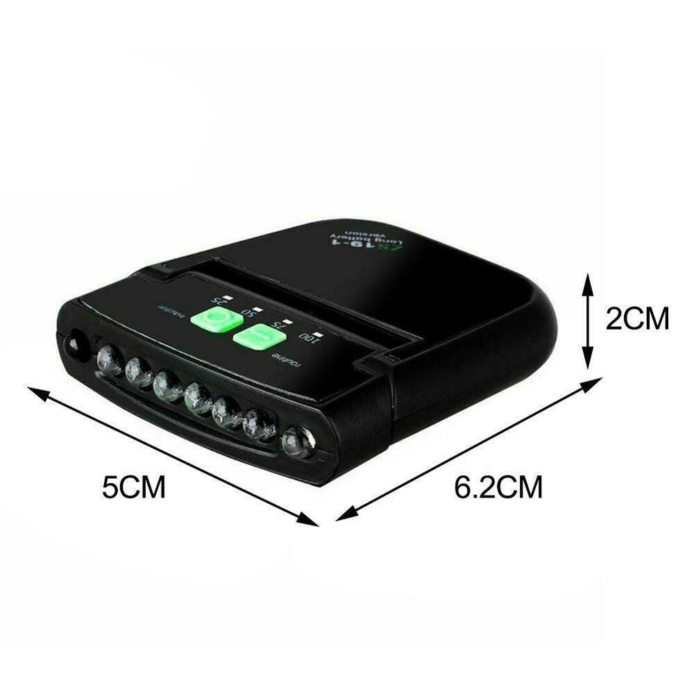 Bärbar 6 led usb uppladdningsbar klämma på hattsensor roterbar pannlampa vattentät  ip64 strålkastare utomhus stark ficklampa