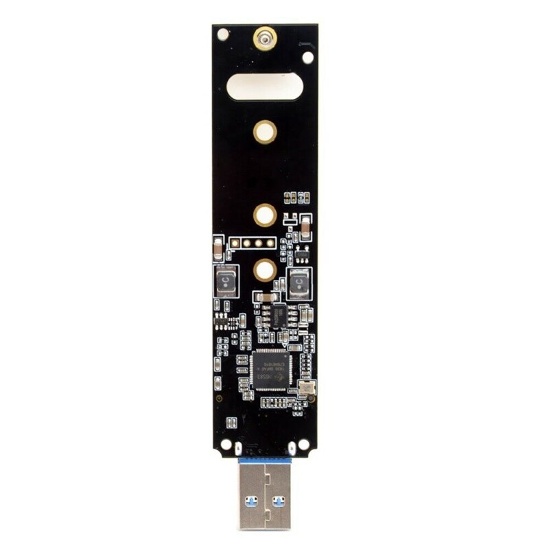 M .2 nvme ssd til usb-adapter, m .2 ssd for at skrive et kort, høj ydeevne 10 gbps usb 3.1 gen 2 bridge chip, bruges som bærbar ssd, usb