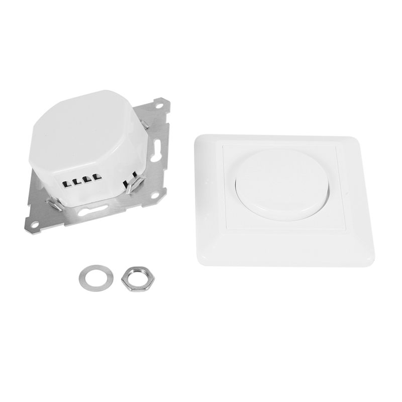 200W Triac Dimmer 220VAC Dimming LED Lights Switch Dimmable Adjustable Brightness Controller Driver Panel Bulb Lamps Module
