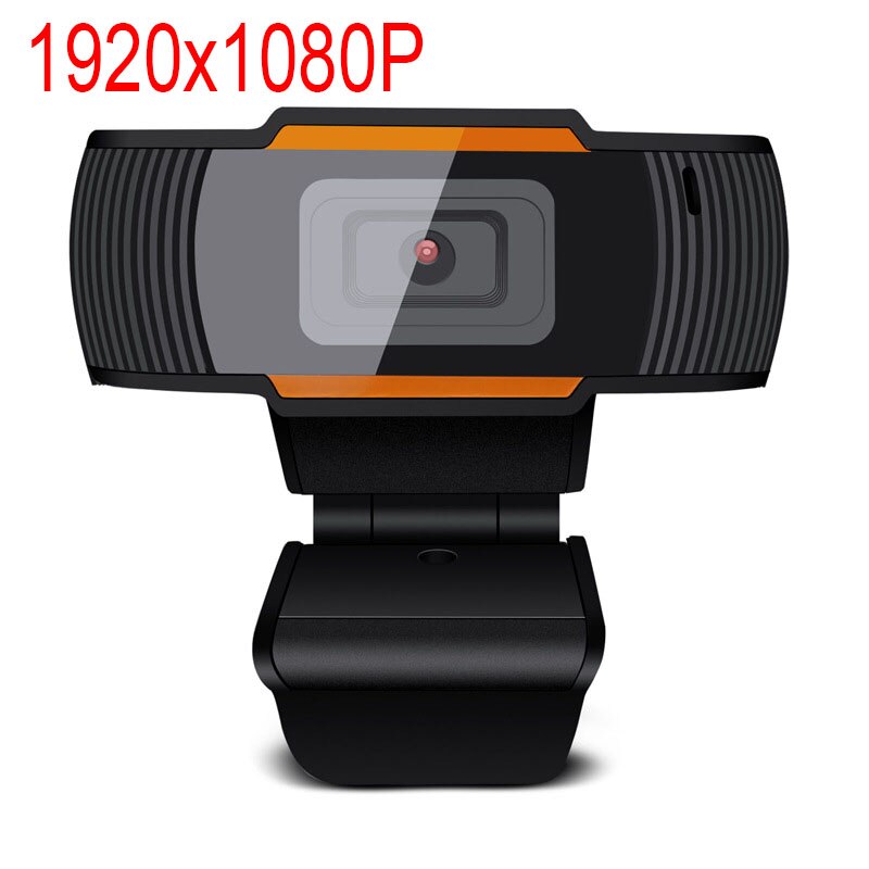 30 degrés rotatif 2.0 Hd Webcam 1080p Usb caméra vidéo enregistrement Web caméra avec Microphone pour ordinateur de bureau: 1080P