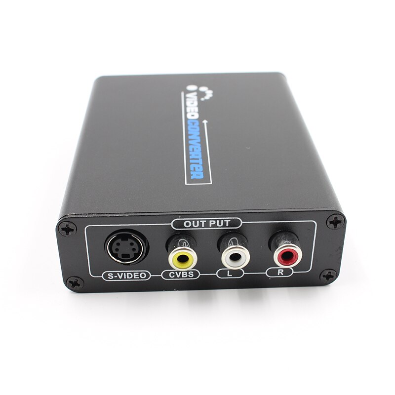 Hdmi-kompatibel til av s-video cvbs video omformer  hd 3 rca kompis/ntsc bytte om hdmi-kompatibel bytter adapter til tv pc nyeste