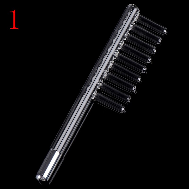 4Styles High Frequency Facial Machine Electrode Wand Electrotherapy Glass Tube Beauty Therapy Puffy Acne Spot Wrinkles Remover: N1