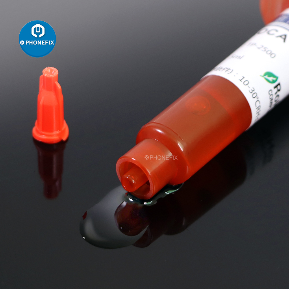 UV-Kleber, optischer Flüssigkeit, klarer Klebstoff, TP-2500, 5/10 ml, UV-Kleber, Handy-Reparatur-Werkzeug für Telefon, Touchscreen, Glas, Schweißen, Reparatur