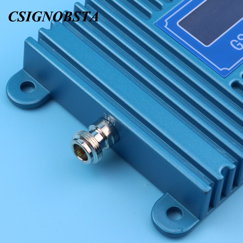 GSM 900MHz Signal Booster - 70dB High Gain Repeater - 100-200 sq.m Coverage - LCD Display