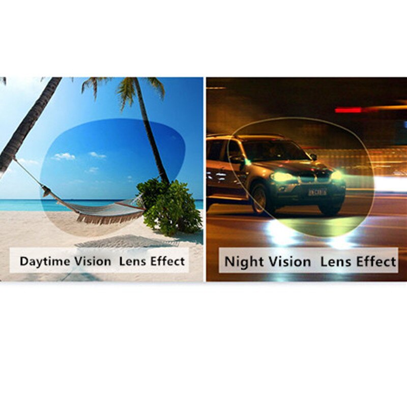 Driver goggles Detachable Night Vision Lens Driving Metal Polarized Clip On Glasses Sunglasses Glasses Car Driving