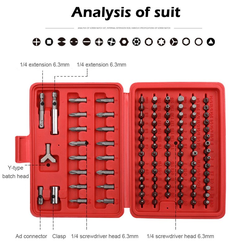 Cordless Electric Drill Two Speed Adjustable Electric Screwdriver Hand Driver Wrench with Bosch 12V 2000mAh Battery+Screwdriver: 105PCS