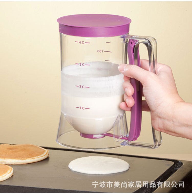 Kitchen Kit Cake Batter Distributor DIY Baking Tool Batter Separator with Measuring Cup Funnel Kitchen Accessories