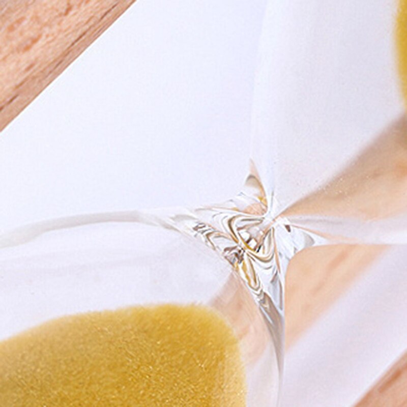 30 Minutes Wooden Hourglass Timer Living Room Desktop Decoration Children