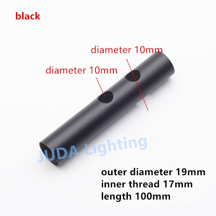 M16 M19 M25 inner thread tube fitting Lamp tooth tube for wall lamp indoor floor light tube pipe lamp base lighting accessories