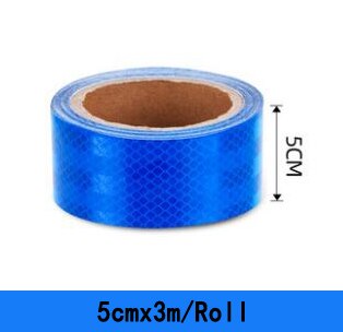 3M waterdichte reflecterende tapesticker voor auto: Blauw
