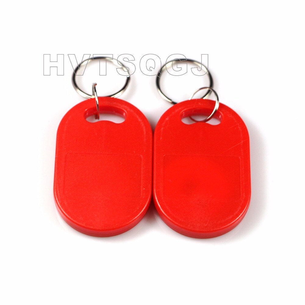 100pcs IC+ID Dual Chip RFID Key Fobs 125kHz+13.56MHz