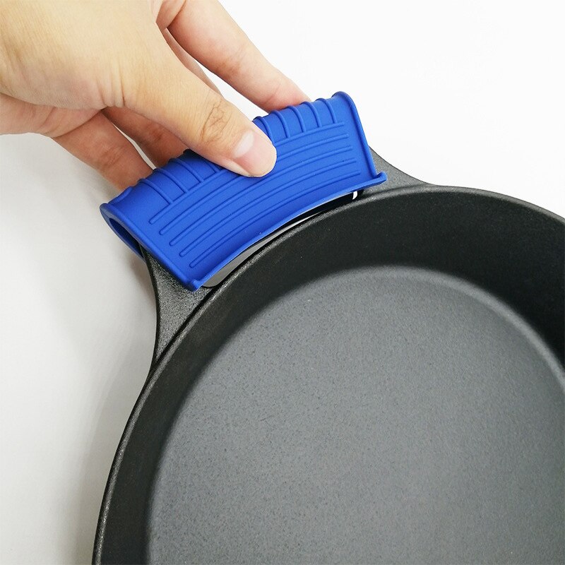 Silicone Hittebestendige Pan Clip Pan Schop Clip Anti-Brandwonden Pot Handvat Hitte Soeppan Vaste Clip Koken Keuken accessoires