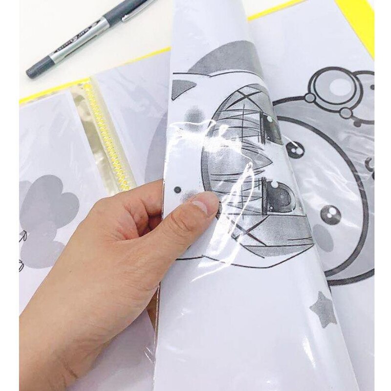 A4 Plastic Budget Binder File Folders For Documents 40/60 Pages Filing Products Office Supplies Desk Stationery Organizer