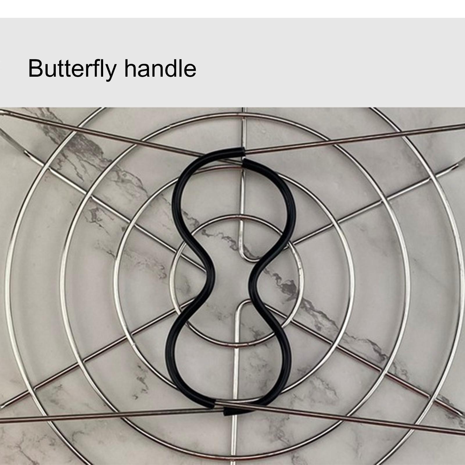 Stainless Steel Beer Bottle Carrier Holder Kitchen Storage Can Rack with Handle