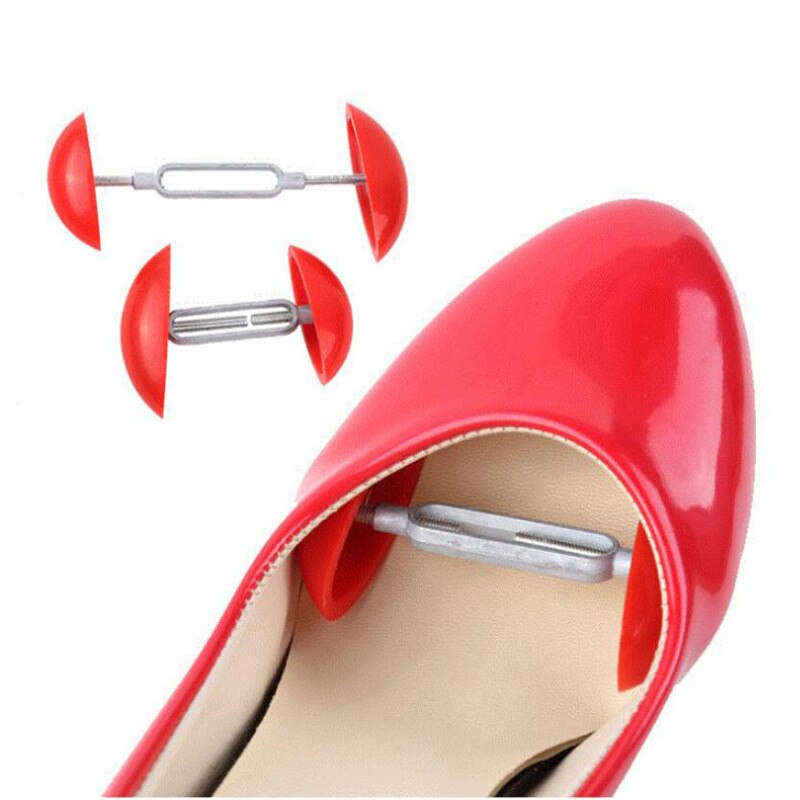 Mini ensanchadores de zapatos para hombre y mujer, extensores de ancho ajustable, moldeadores de zapatos, Mini zapateros, 2 piezas, novedad