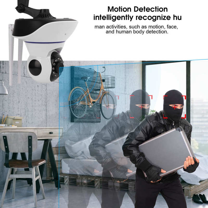 Indoor CCTV 2 Way Audio Wifi IP Camera for Home Security
