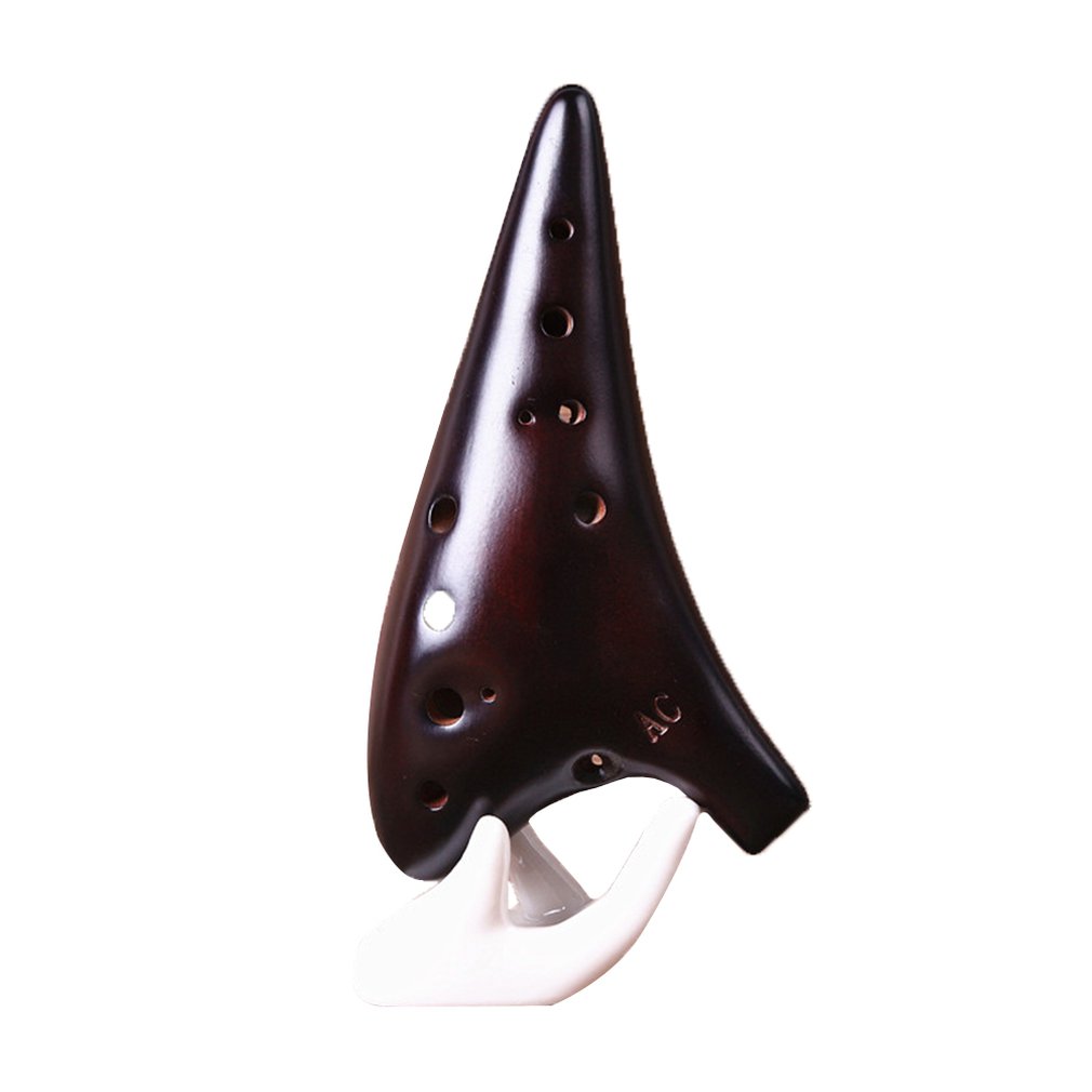 Twaalf gaten ocarina etnische muziekinstrumenten schilderachtige gebied verkoop beroep voor het maken van beginners lesgeven zuiver helder geluid