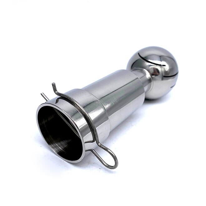 19mm 25mm 32mm 38mm 51mm Rotating Tank Cleaning CIP Nozzle bolt Rotary Stainless Steel Spray Ball For Tank Cleaning Connector