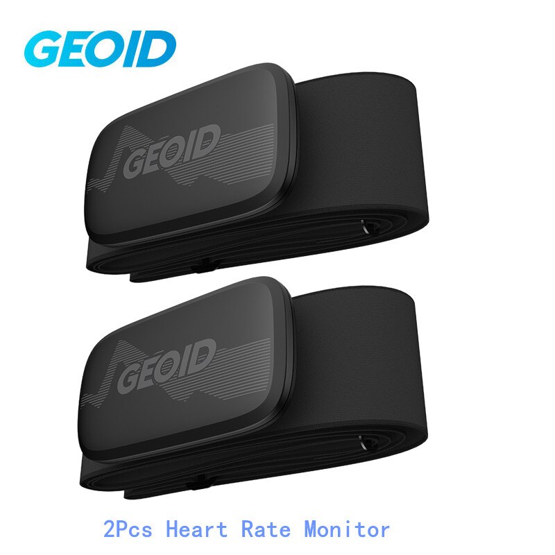 Geoid Chest Strap Heart Rate Sensor Mover Bluetooth Monitor ANT Smart Bicycle Sensor Bike Computer Waterproof For Wahoo Garmin: 2Pcs HS500