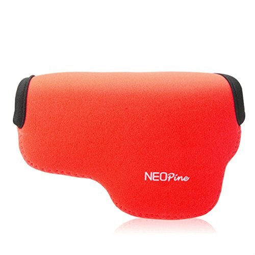 Étui souple pour appareil photo Olympus PEN, housse pour appareil photo Portable sur objectif 14-42mm: Red