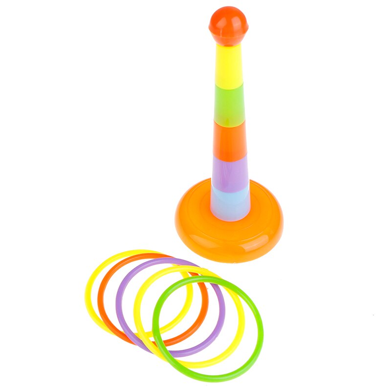 Juego de argolla pequeño, juego de jardín de plástico, juego de piscina, juego de Juguetes Divertidos para niños,