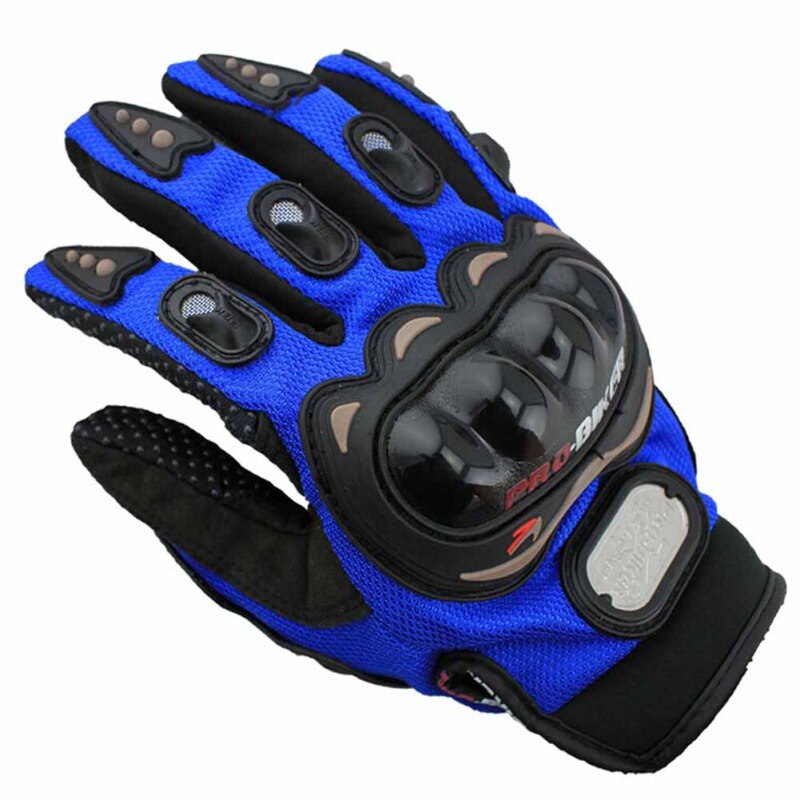 Vinter cykling ridhandskar helfinger kvinnor män cykelhandskar anti slip gel pad motorcykel mtb landsvägscykel handskar m-xxl: Blå / M