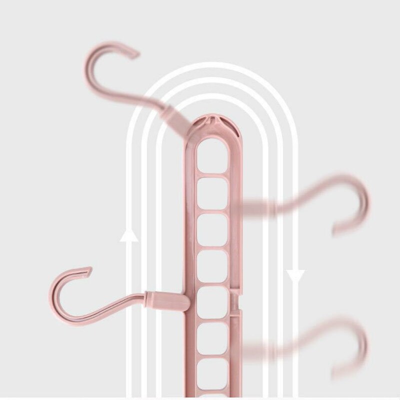 Home Storage Organization Clothes Hanger Drying Rack Plastic Scarf Clothes Hangers Storage Racks Wardrobe Storage Hanger