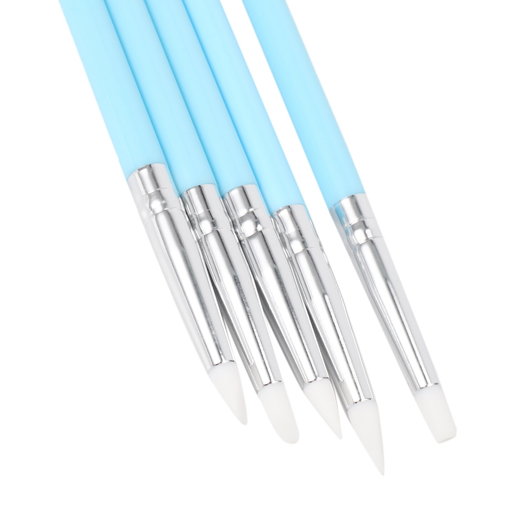 13pcs Polymer Modeling Clay Sculpting Tools, Dotting Pen, Silicone Tips, Ball Stylus, Pottery Ceramic Clay Indentation Tools