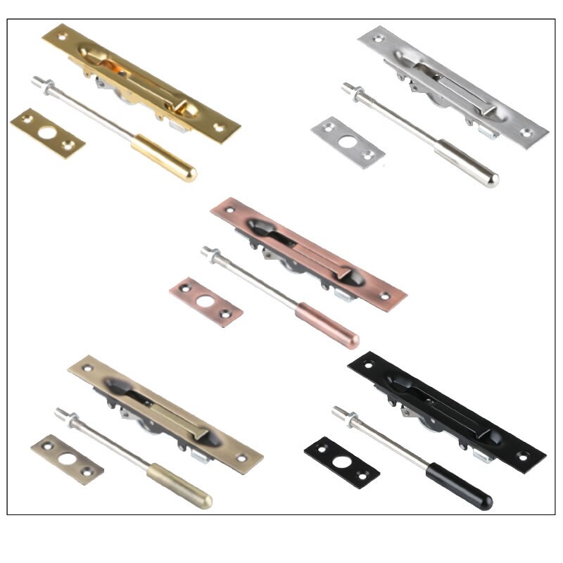 304 stainless steel hidden bolt,security door Built-in latch lock,embedded door latch,Fire emergency door escape door lock