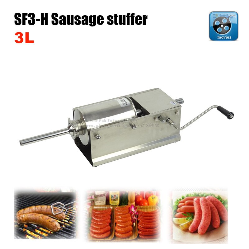 SF3-H BateRpak Horizontal Sausage Stuffer,stainles... – Vicedeal