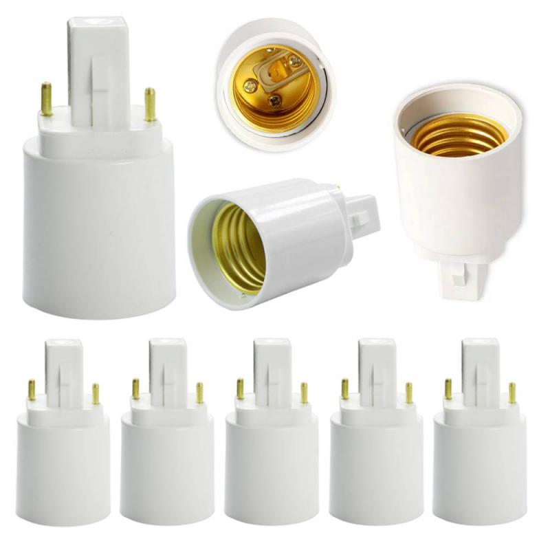 LED G24 Naar E27 Adapter Socket Halogeen G24d-1 CFL Licht G24d-2 Base Converter E27 Naar G24 Lamphouder Adapter Converters