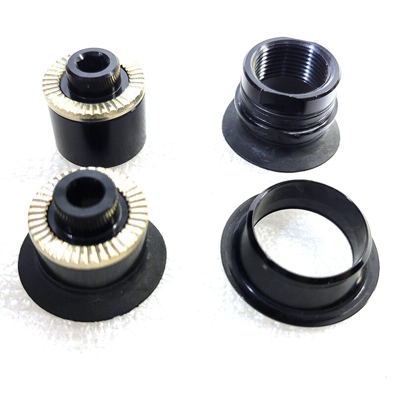 Powerway R36-buje de repuesto para bicicleta de carretera, tapas laterales de PHB-R36 de aluminio, delanteras, traseras, PFH-R36, negras, Rojas, AL 7075