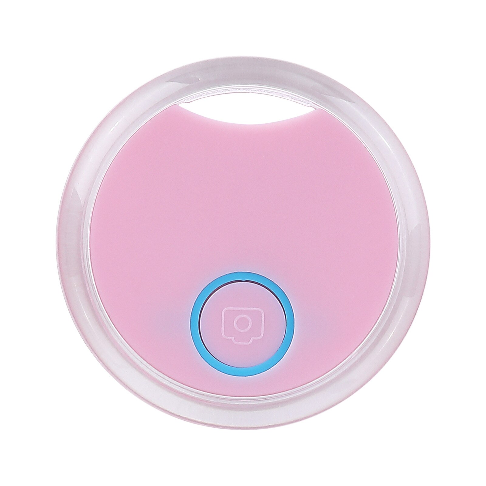 Tracker Anti-lost Alarm Mini Wireless Bluetooth-compat Tracker Car Child Older Bag Wallet Key Finder Locator Anti Lost Alarm: Pink 