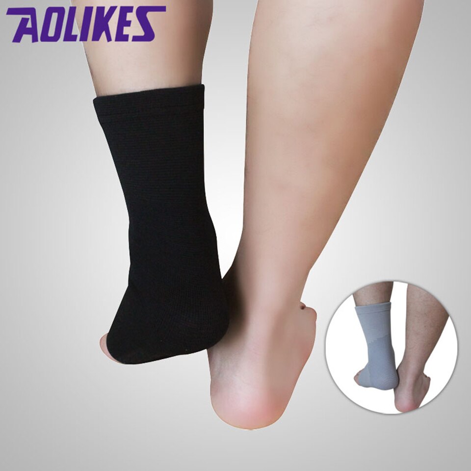Aolikes 1 Paar Professionele Stretch Sport Gewikkeld Stam Enkel Ondersteuning Protector Bandage Voor Fitness Running Basketbal