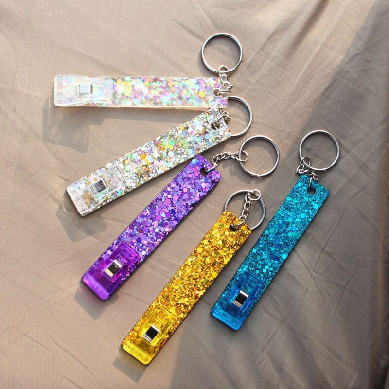 DIY Rechteck Karte Greifer Karte Clips bilden Harz Silikon bilden Keychain Anhänger Handgemachte Harz bilden Schmuck Handwerk Machen Werkzeug