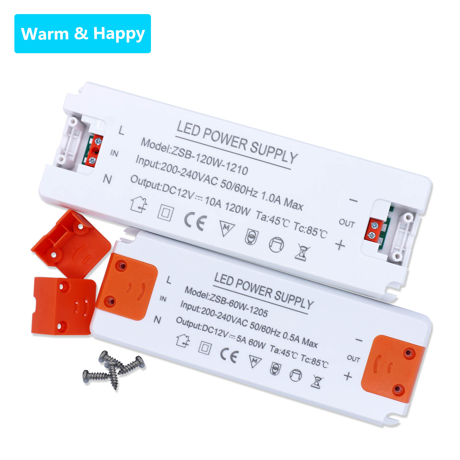 Driver voor Leds 12 Volt Voeding 12 W 18 W 24 W 36 W 60 W 120 W 220 V Led Lamp Lichtslingers Driver Verlichting Transformator