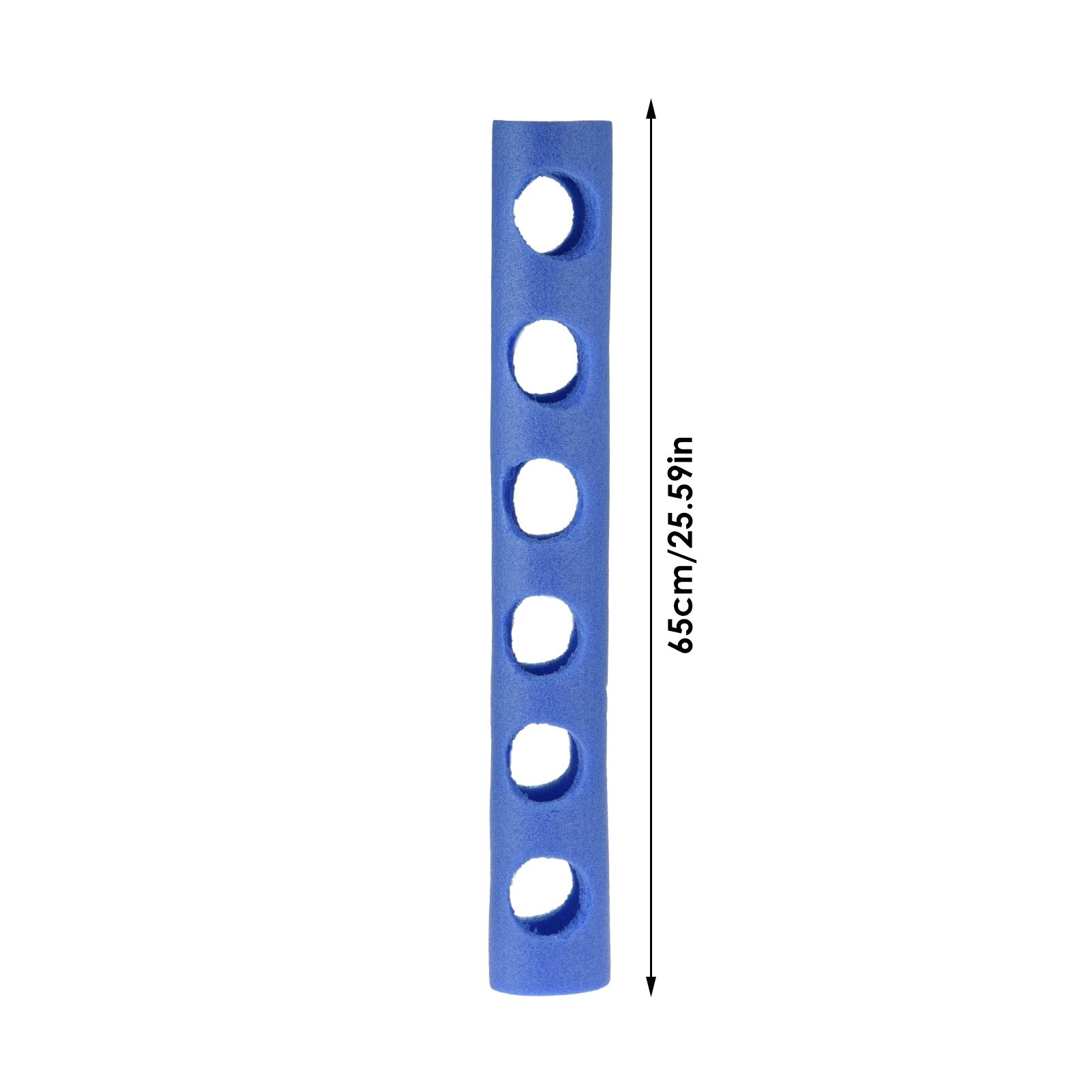 Conector de fideos agujereados cruzados para piscina, accesorio para piscina, Ayuda de entrenamiento, azul