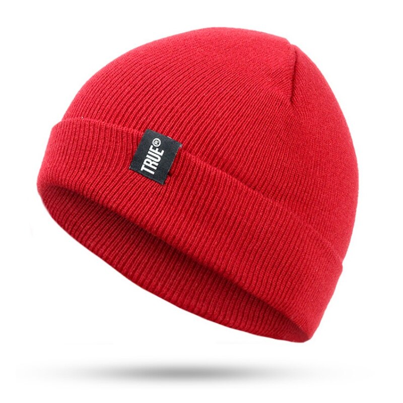 Vrouwen Mannen Gebreide Warme Winter Hoeden Wol Baggy Slouchy Beanie Hoed Voor Snowboard Skiën Schaatsen