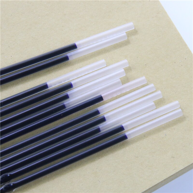 20 Pcs 0.7mm Pen Staaf Stander Balpen Refill Lood Blauw 107mm Kantoor School Supplies