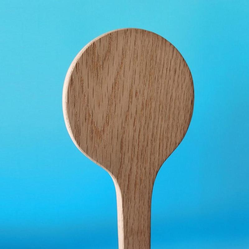 Puntero de tenis de madera, cuchara de tenis, postre, raqueta de tenis, práctica de bateo con precisión, golpear el punto dulce, mejorar las herramientas de entrenamiento