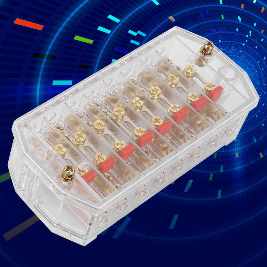 QFJ6/HYL Three Phase 4-Wire Household Meter Terminal Row Electrical Enclosure Junction Box