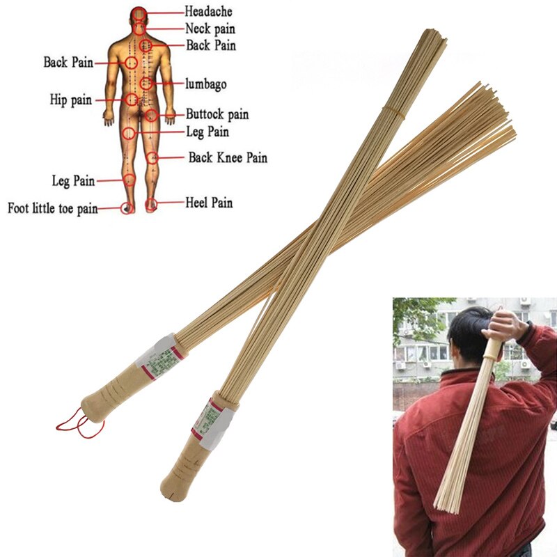 Bamboe Hout Massager Ontspanning Hamer Stok Verlichten Spier Vermoeidheid Milieu Gezondheid Houten Handvat Gezondheidszorg Tool
