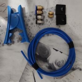 3D Drucker Bausatz mit Steinbock Prämie XS Bowden Schläuche 2M, PTFE Rohr, für Ender 3/3 Profi/5 CR-10 Serie/10 S/20/20 Profi