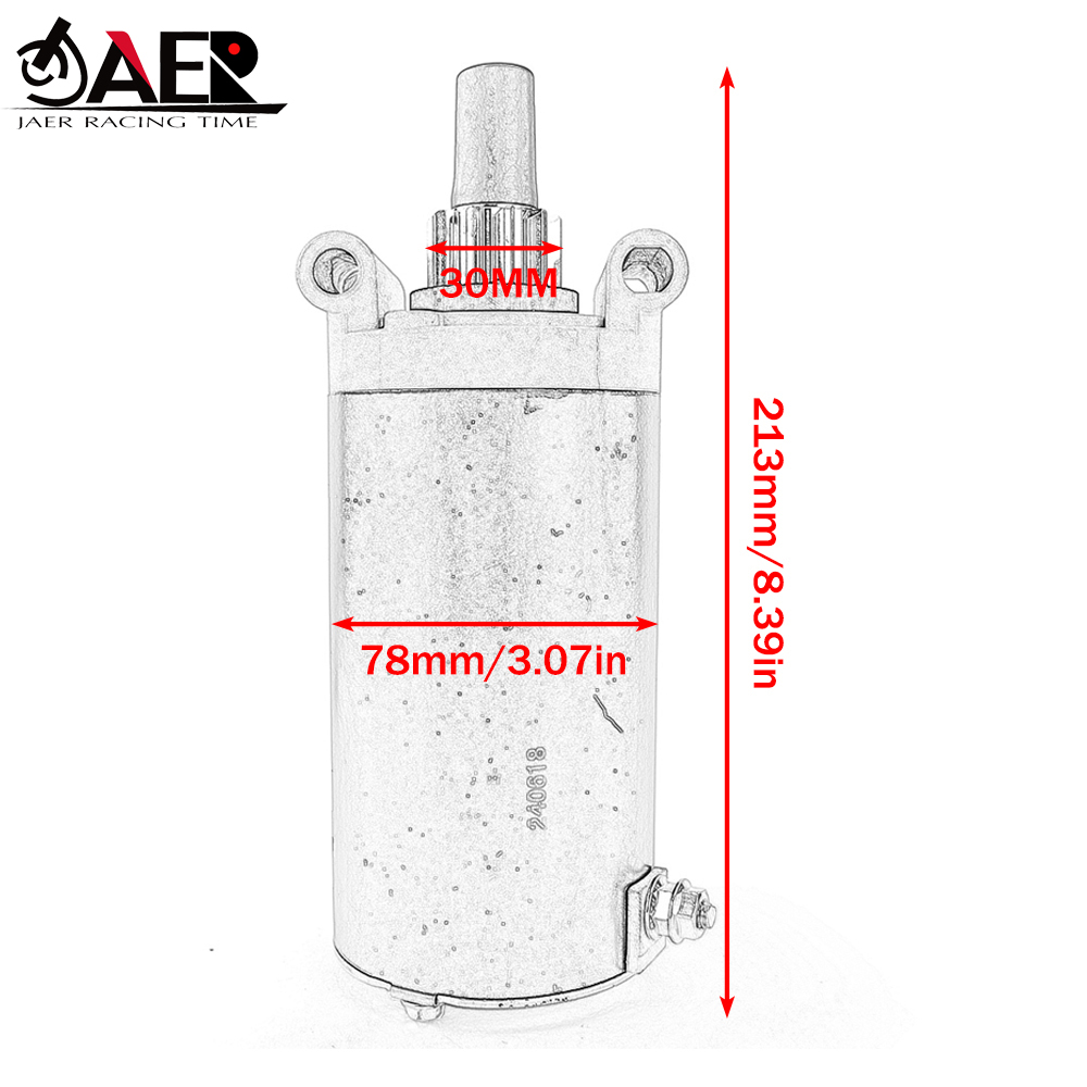 Anlasser für Cub Cadet Compact Zero-Turn-Traktoren mit Kohler 10–27 PS Motoren und Courage V-Twin-Motoren 5801N-10T 32-098-01S