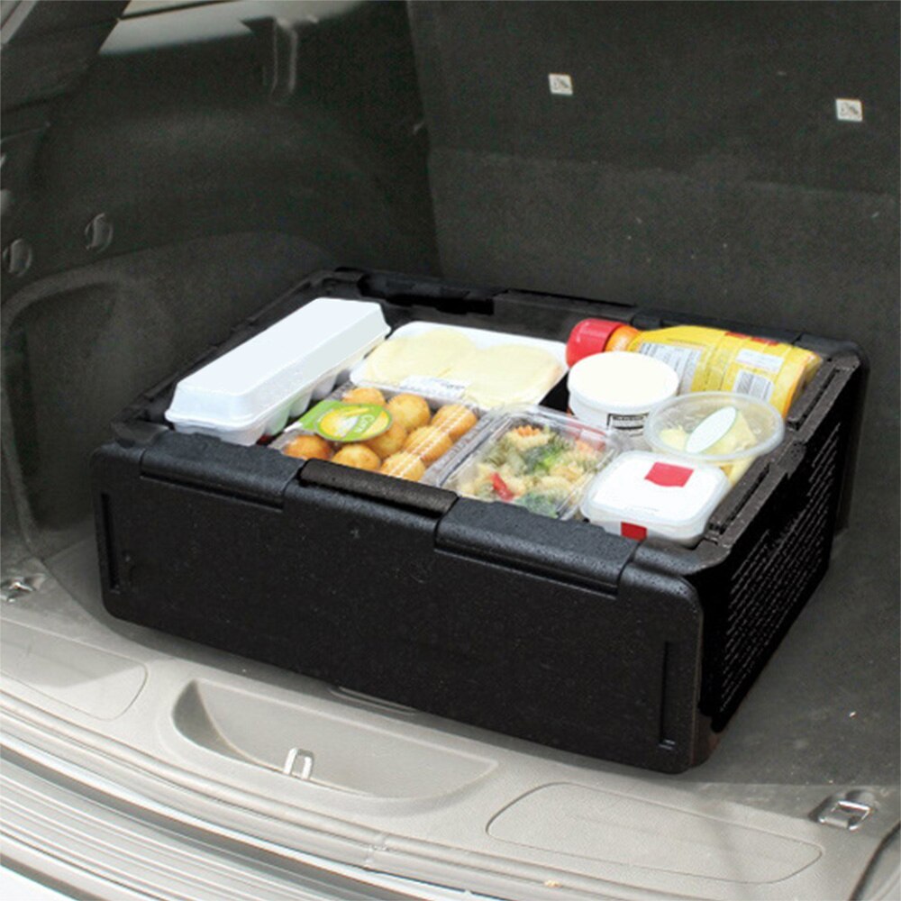 24 Cans Chill Chest Cooler Collapsible Portable Outdoor Thermos Wine Whisky Ice Bucket Insulated Waterproof Cool Storage Box