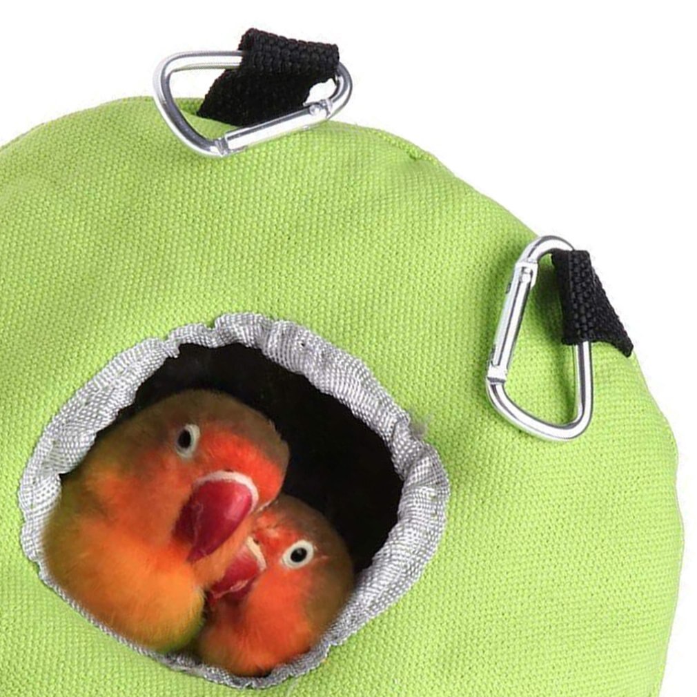 Huisdier Vogel Benodigdheden Warm Birdhouse Coral Fleece Leuke Warme Birdhouse Milieuvriendelijke Lichtgewicht Vogelnest