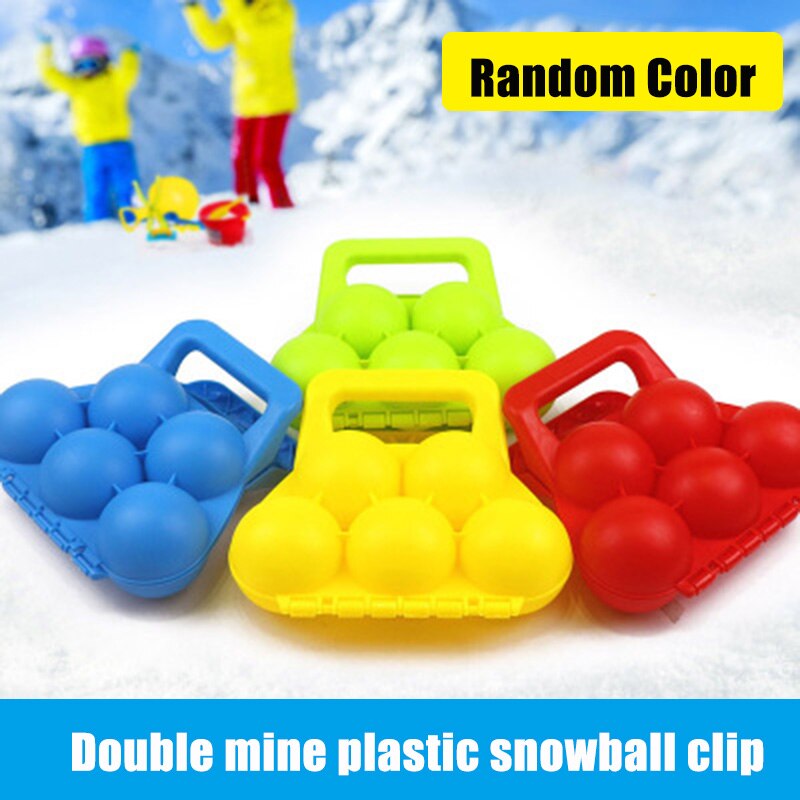 Sneeuwbal maker sneeuwbal clip sneeuwballengevecht buitensport kinderspeelgoed yh -17