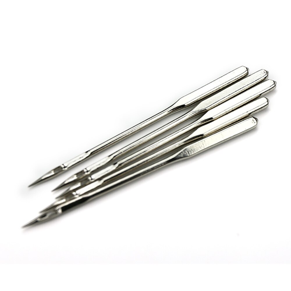 50pcs/Set Silver Sewing Machine Needles Overlock Sewing Machine Needles For Singer Janome Juki Also Fit Old Sewing Machine